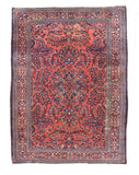 Antique Rust Lillihan Persian Area Rug