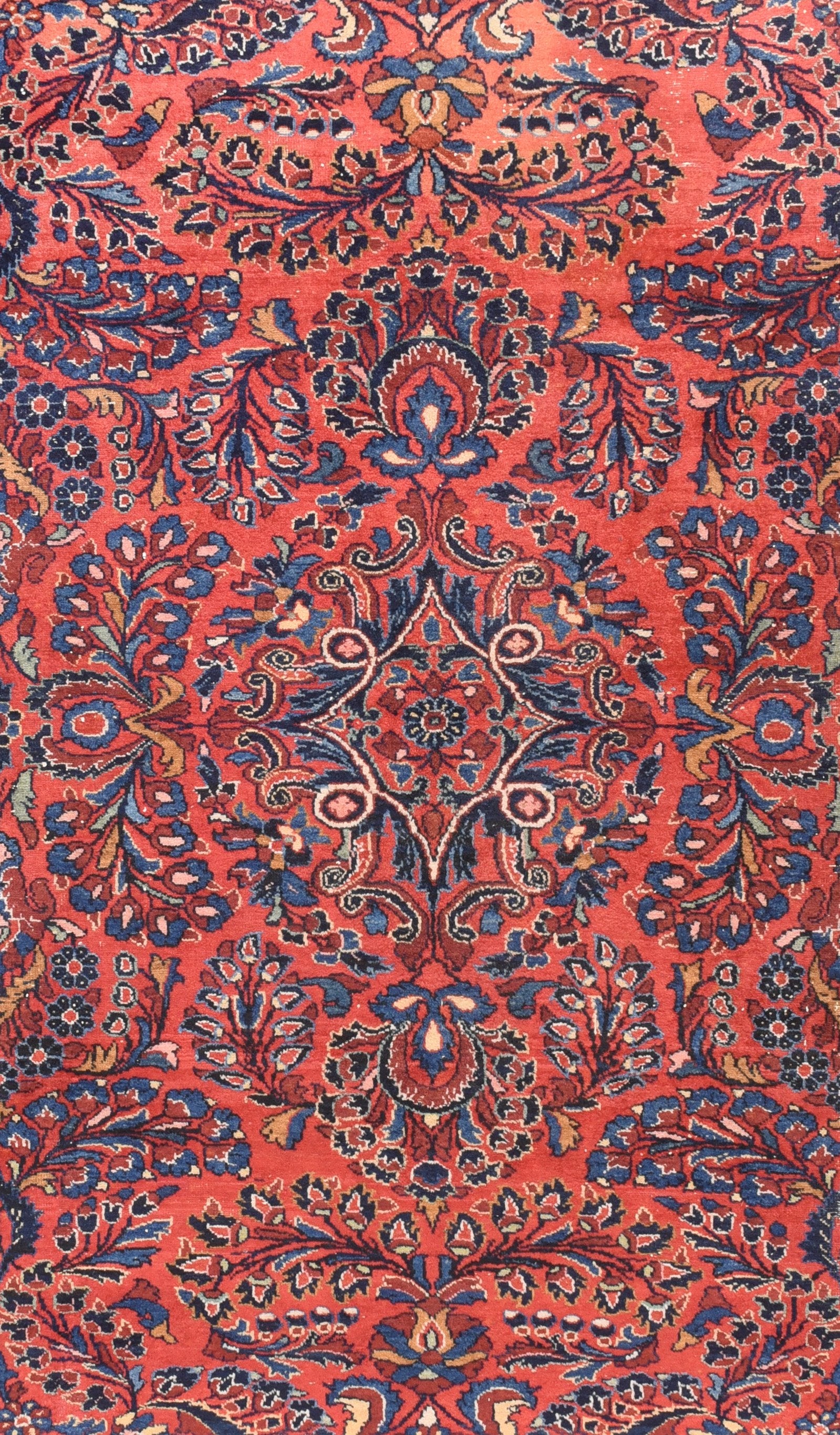 Antique Lillihan Persian Area Rug