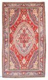 Semi Antique Red Bidjar Persian Area Rug