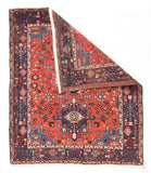 Semi Red Karajeh Persian Area Rug