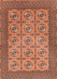 Semi Red Bukhara Afghanestan Area Rug