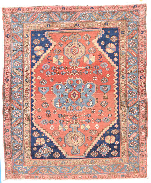 Extremely Fine Persian Antique Heriz / Serapi Rug