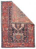 Antique Karajeh Persian Area Rug