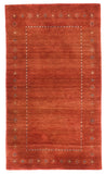 Excellent Dark Rust Persian Gabbeh Area Rug