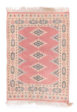 Excellent Rust Bukhara Pakistan Area Rug