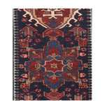 Antique Karajeh Heriz Persian Area Rug