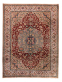 Hand Knotted Persian Tabriz Wool & Silk