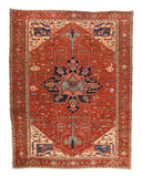 Hand Knotted Persian Serapi Wool