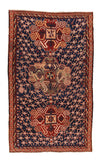 Antique Red Daghestan Russain Area Rug