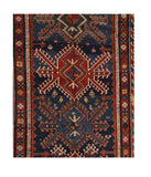 Antique Kazak Russain Area Rug