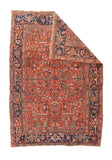 Antique Heriz Persian Area Rug