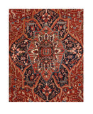 Antique Heriz Persian Area Rug