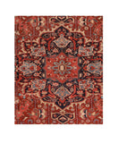 Antique Heriz Persian Area Rug