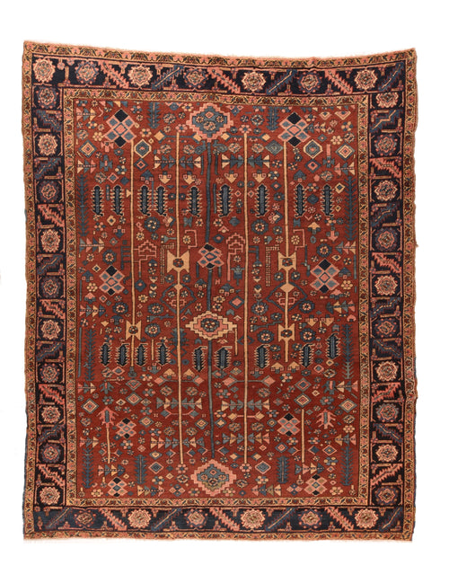 Hand Knotted Persian Heriz  Wool