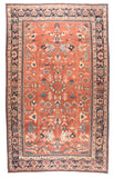 Antique Rust Serapi Persian Area Rug