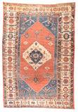 Antique Red Bakshaish Persian Area Rug