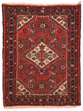 Excellent Dark Brown Fine Persian Hamedan Area Rug