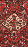 Excellent Brown Fine Persian Hamedan Area Rug