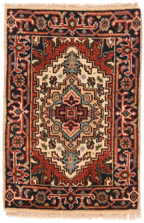 Hand Made Indo Serapi Rug