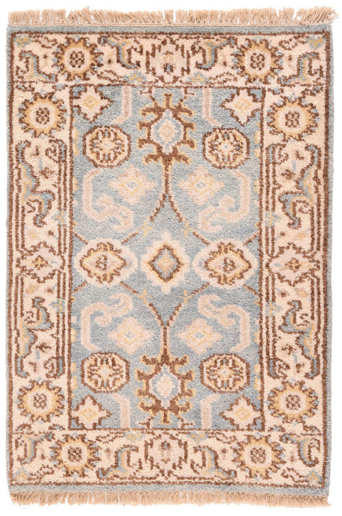 Hand Made Indo Oushak Rug