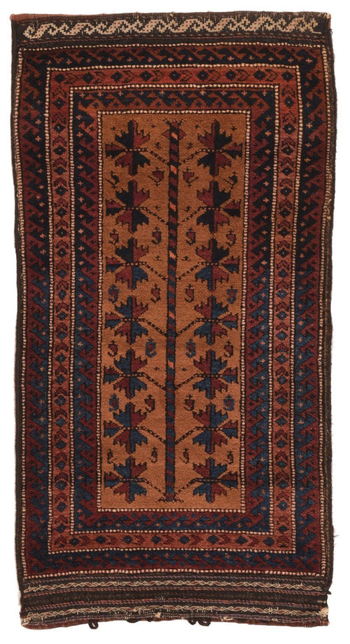 Fine Antique Hand Made Balouch Persian Rug 