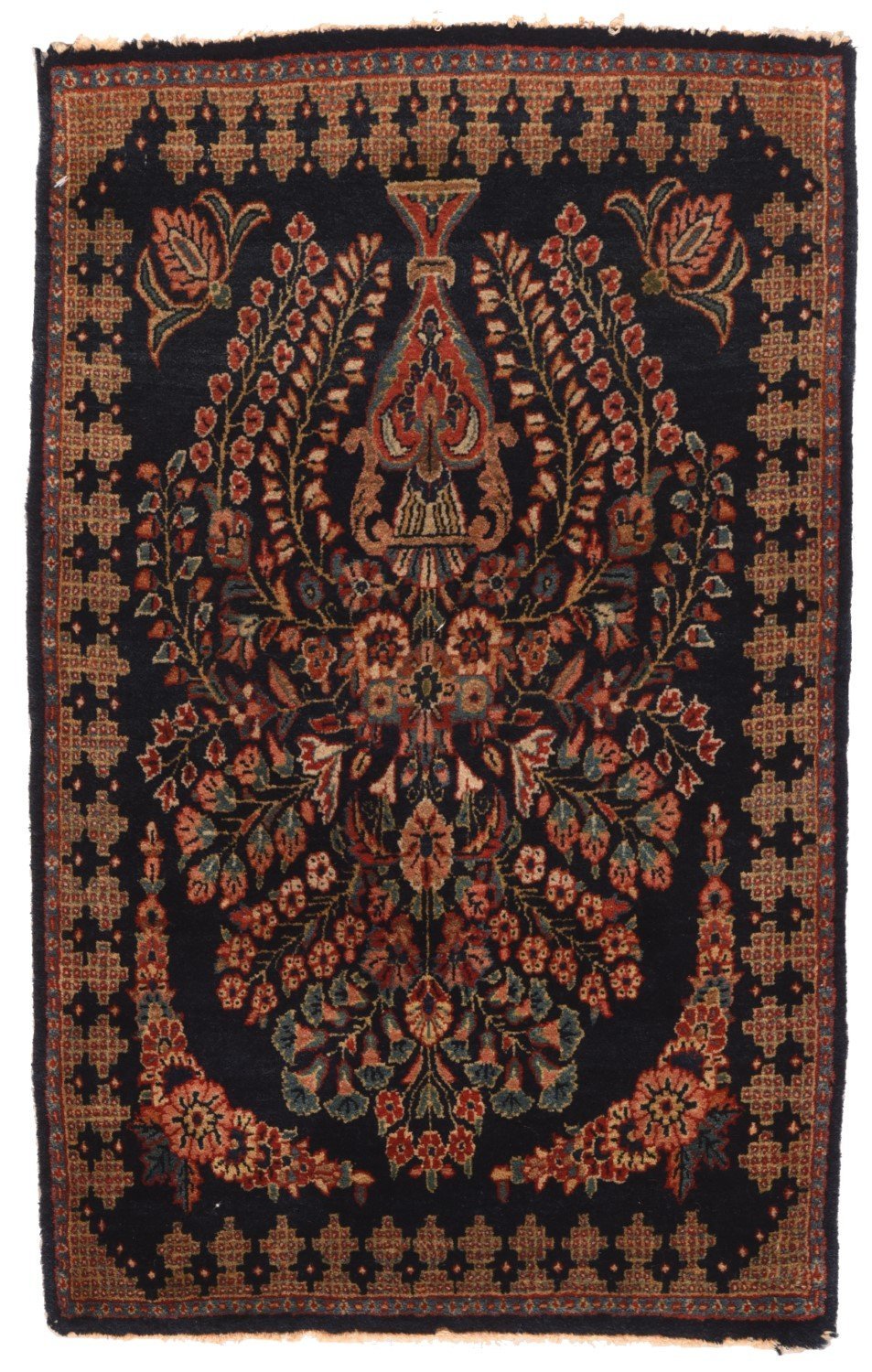 Fine Antique Kashan Rug