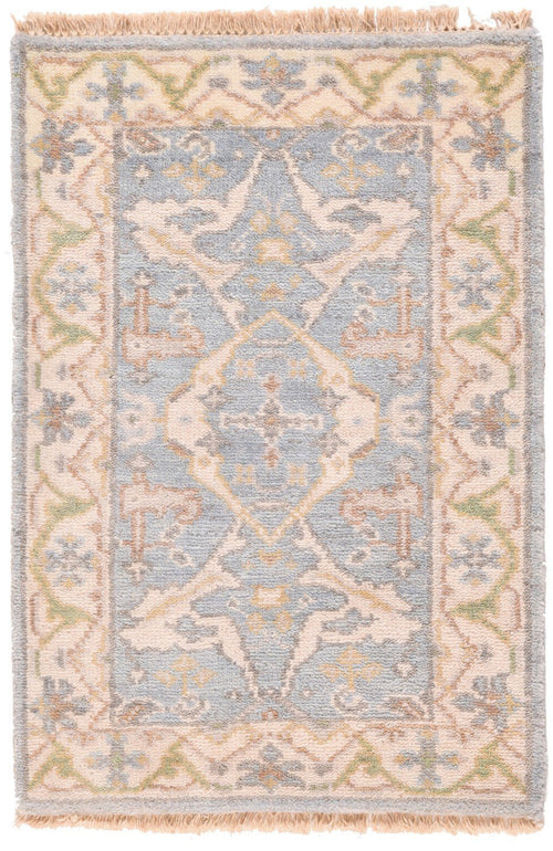 Hand Made Indo Oushak Rug