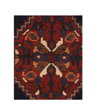 Antique Persian Afshar Tribal Mat Rug