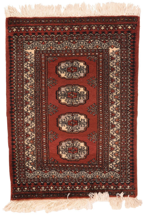 Hand Made Pak Bokara Rug