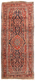 Antique Rust Persian Heriz Serapi Area Rug