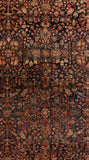 Antique Persian Sarouk Area Rug