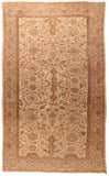 Antique Light Brown Persian Ziegler Mahal Area Rug