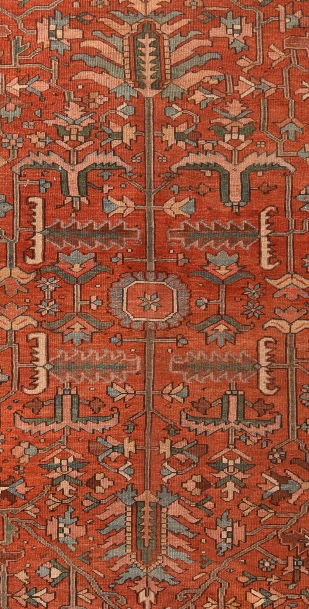 Antique Persian Heriz Serapi Area Rug