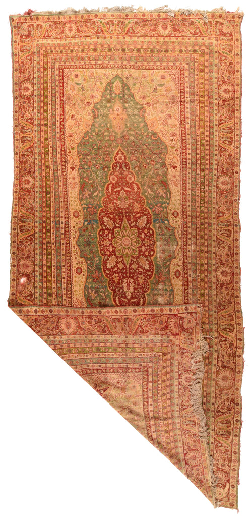 Excellent Brown Oushak Area Rug