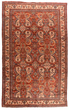 Antique Sultanabad Mahal Rug