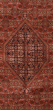 Semi Light Brown Persian Bidjar Area Rug