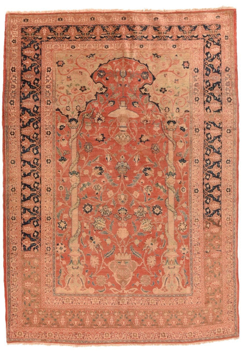 Antique Persian Tabriz Haj Jalili Rug