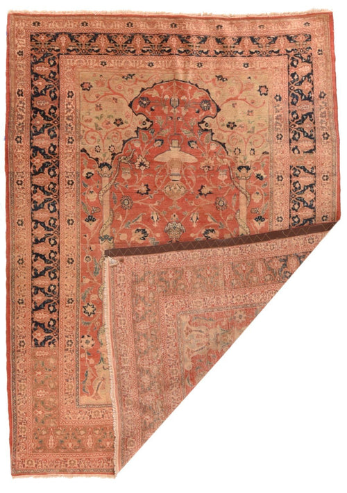 Antique Persian Tabriz Haj Jalili Rug