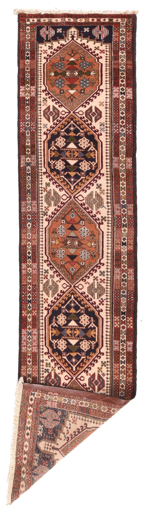 Semi Light Brown Persian Tribal  Area Rug