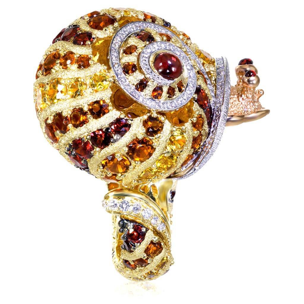 Sunny the Snail Ring