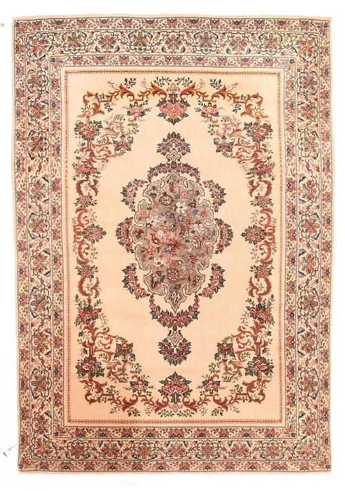 Antique Hand Made Tehran Persian Rug