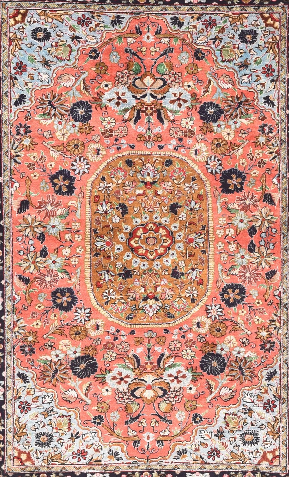 Hand Made Qum Persian Rug