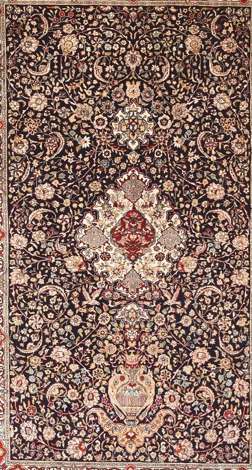 Hand Made Qum Persian Rug