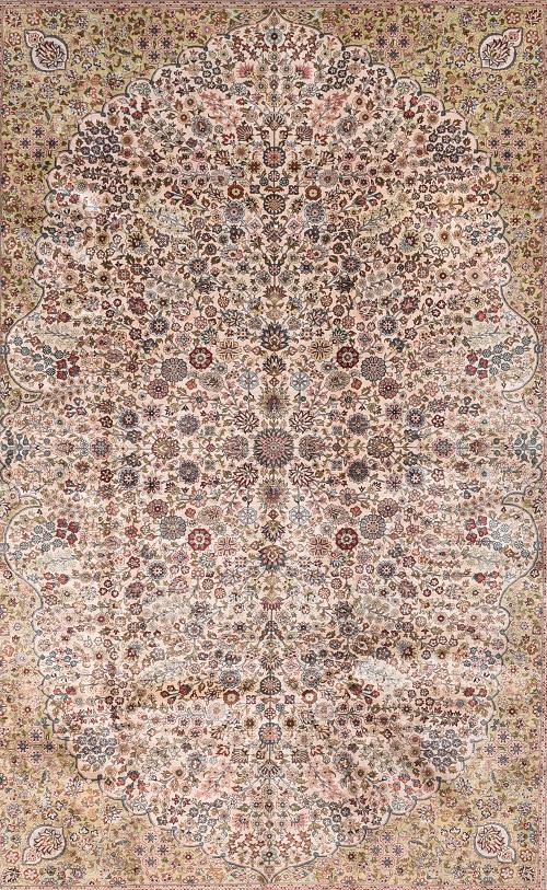 Hand Made Hereke Turkish Rug