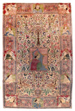 Antique Hand Made Tabriz Persian Rug