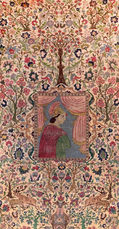 Antique Hand Made Tabriz Persian Rug