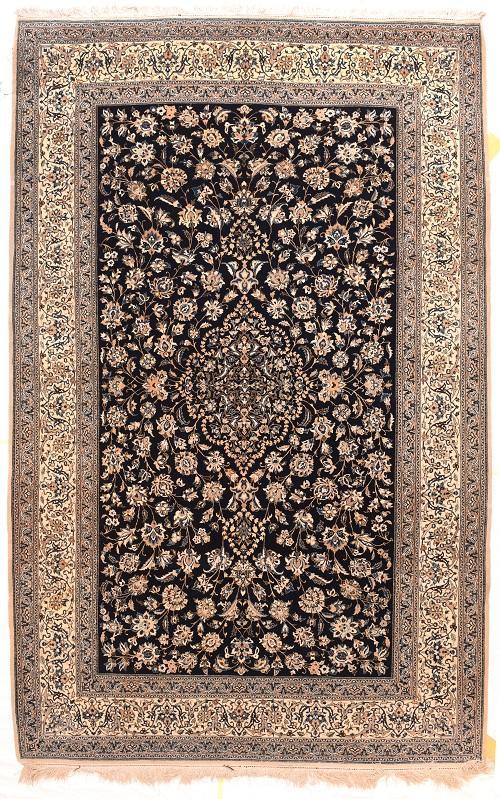 Antique Hand Made Nain Persian Rug