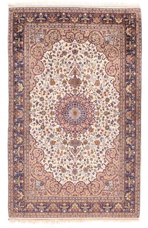 Hand Made Indo Tabriz Indian Rug