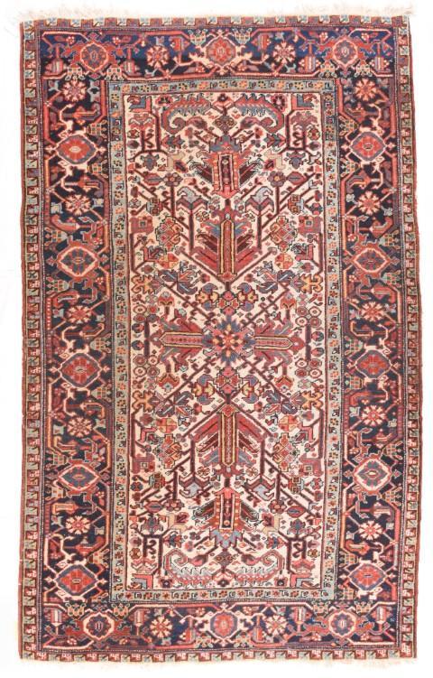 Antique Hand Made Heriz Persian Rug