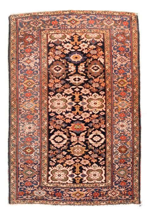 Antique Hand Made Mahal Sultanabad Persian Rug